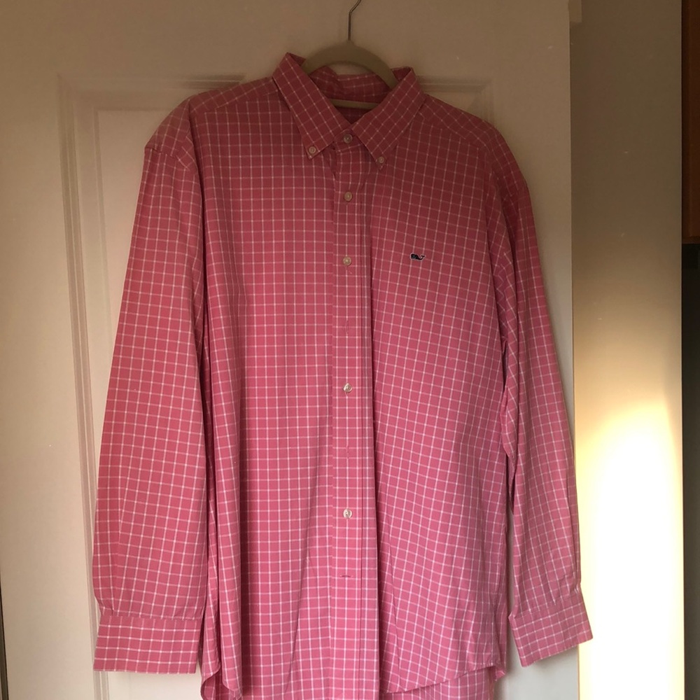 Vineyard Vines pink button down